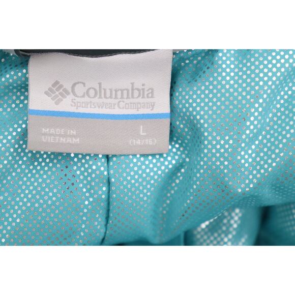 KIDS YOUTH COLUMBIA BUGABOO Blue SNOW SKI PANTS SIZE L 14 16 GROW SYSTEM - Picture 13 of 16